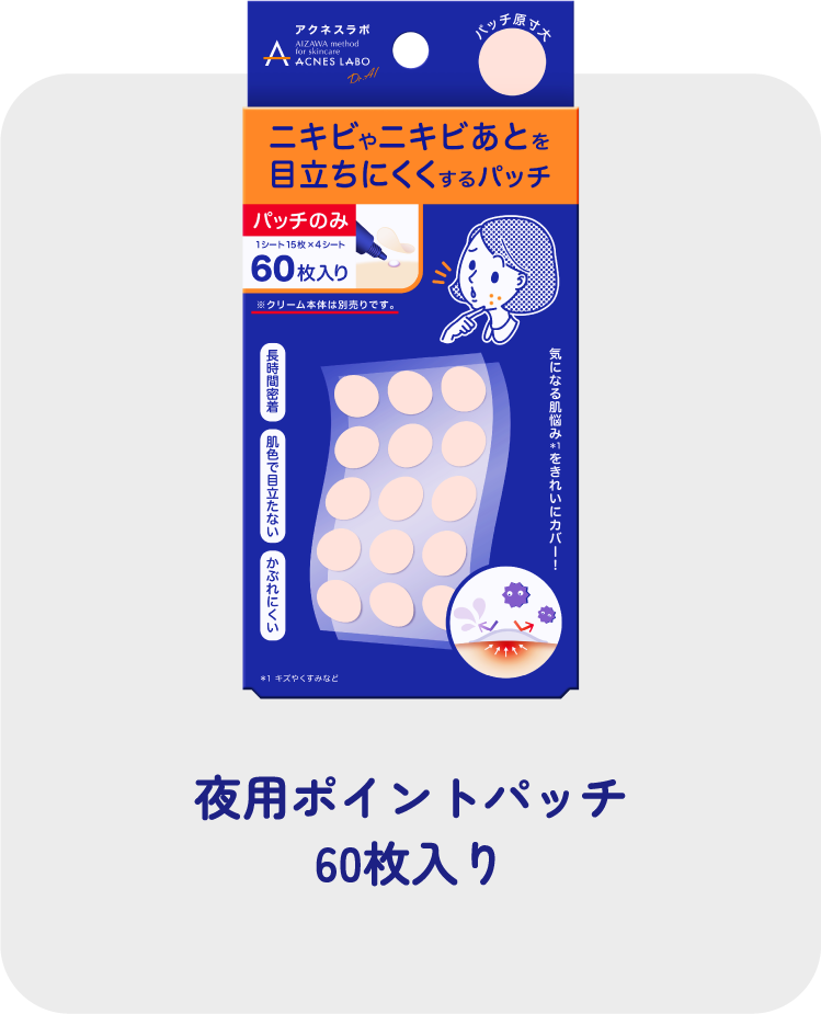 夜用ポイントパッチ 60枚入り